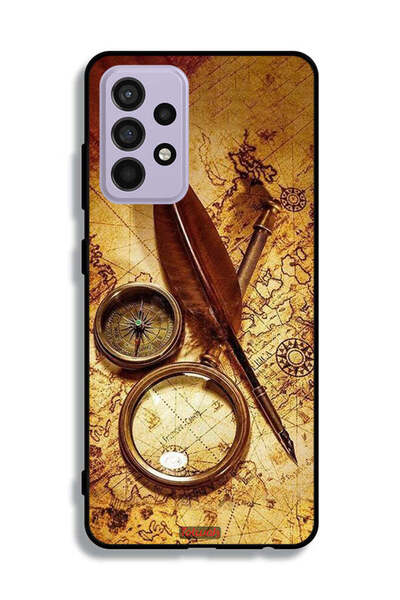 Tolwak غطاء حماية لهاتف سامسونج جالاكسي A52 بتصميم بوصلة عتيقة