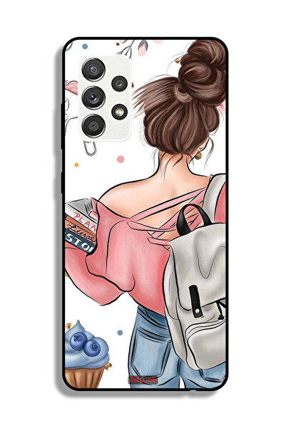 Tolwak Samsung Galaxy M32 5G Protective Case Cover Books In Hands