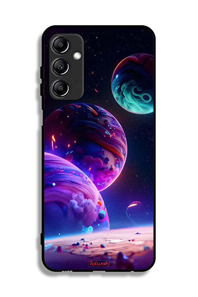Tolwak غطاء حماية لهاتف سامسونج جالكسي A14 5G بنقشة كوكبية