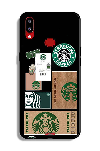 Tolwak غطاء حماية لهاتف سامسونج جالكسي A10s، ملصق ستاربكس