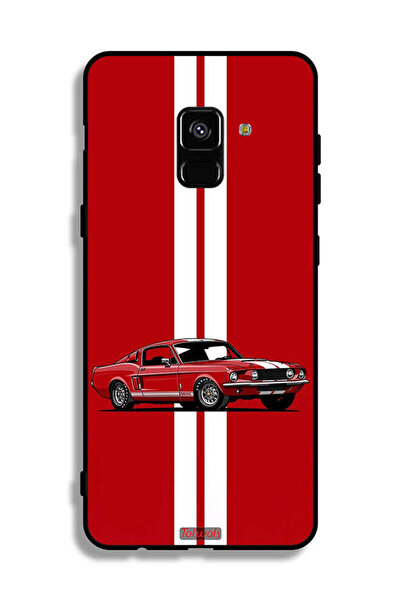 Tolwak غطاء حماية لهاتف Samsung Galaxy A8 Plus (2018) بتصميم سيارة كلاسيكية ت...