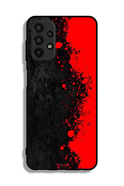 Tolwak Samsung Galaxy A13 4G Protective Case Cover Paint Abstract Pattern