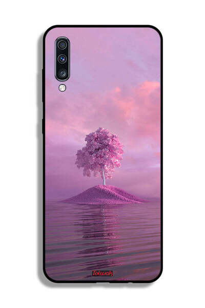 Tolwak غطاء حماية لهاتف Samsung Galaxy A70 - شجرة - Unsplash