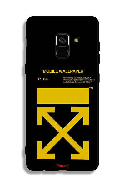 Tolwak غطاء حماية واقٍ لهاتف Samsung Galaxy A8 Plus (2018) - خلفية شاشة الهات...