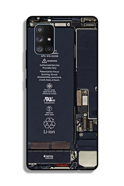Tolwak غطاء حماية لهاتف Samsung Galaxy A71 5G بنمط دائرة الهاتف