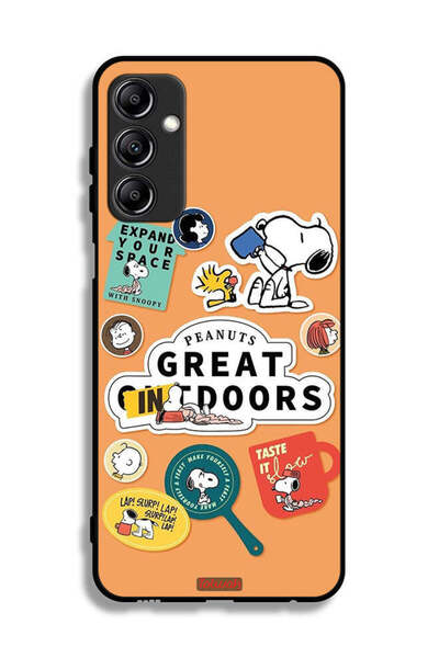 Tolwak غطاء حماية لهاتف سامسونج جالكسي A14 5G بملصقات الفول السوداني