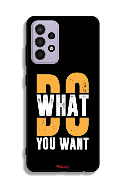 Tolwak غطاء حماية لهاتف سامسونج جالكسي A52 افعل ما تريد