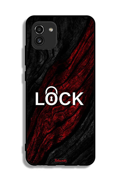 Tolwak غطاء حماية قابل للقفل لهاتف Samsung Galaxy A03