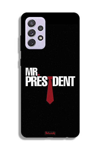 Tolwak Samsung Galaxy A72 5G Protective Case Cover Mr President