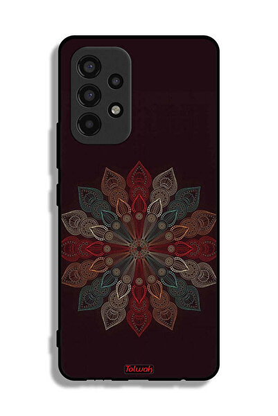 Tolwak غطاء حماية لهاتف سامسونج جالاكسي A53 5G بنقشة زهرة ماندالا