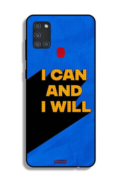 Tolwak غطاء حماية لهاتف سامسونج جالكسي A21s - أستطيع وسأفعل