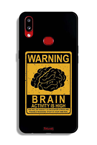 Tolwak غطاء حماية لهاتف Samsung Galaxy A10s يحذر من ارتفاع نشاط الدماغ