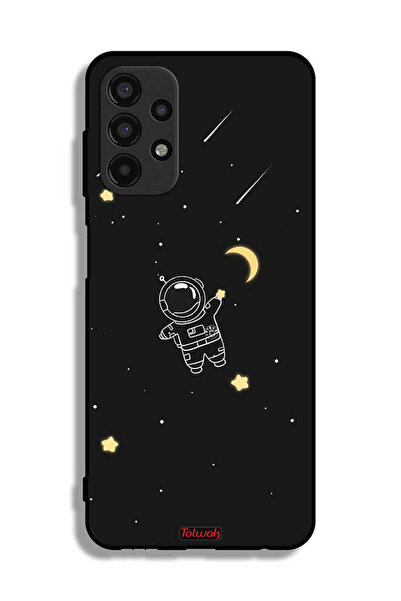 Tolwak Samsung Galaxy A13 4G Protective Case Cover Astronaut Art Clip