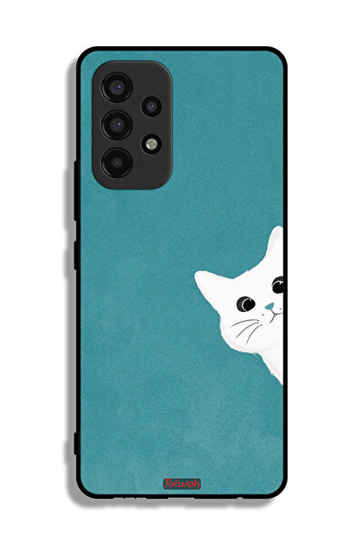 Tolwak Samsung Galaxy A53 5G Protective Case Cover Cat Appearing