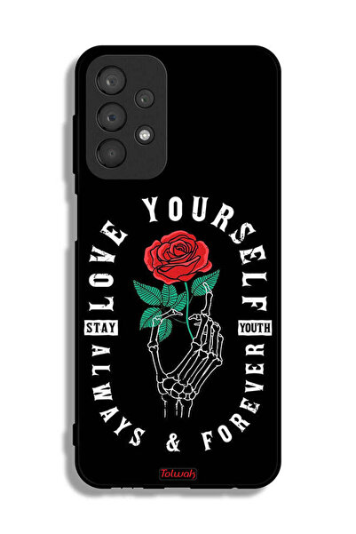 Tolwak Samsung Galaxy A23 Protective Case Cover Love Yourself Always