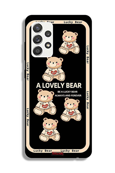 Tolwak غطاء حماية لهاتف سامسونج جالاكسي A32 5G - دب جميل