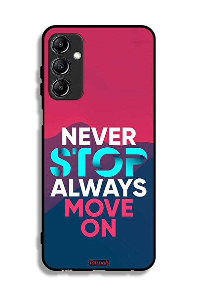 Tolwak غطاء حماية لهاتف Samsung Galaxy A24 4G، لا تتوقف أبدًا، تحرك دائمًا