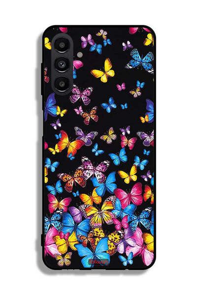 Tolwak Samsung Galaxy A13 5G Protective Case Cover Colorful Butterflies