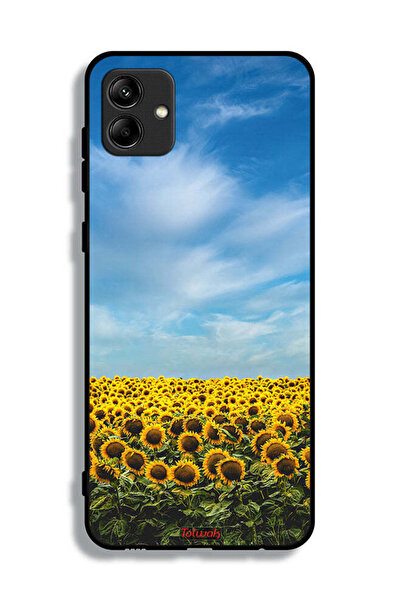 Tolwak غطاء حماية لهاتف سامسونج جالاكسي M04 - عباد الشمس تحت السماء