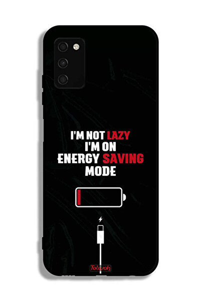 Tolwak غطاء حماية لهاتف سامسونج جالكسي A03s أنا لست كسولاً، أنا في وضع توفير ...