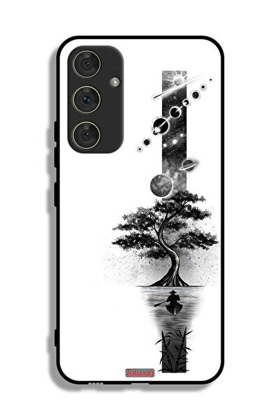 Tolwak غطاء حماية لهاتف Samsung Galaxy A54 5G بتصميم فن الأرض والفضاء