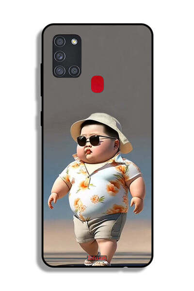 Tolwak غطاء حماية لهاتف Samsung Galaxy A21s بتصميم أنيق وجذاب لطفل صغير