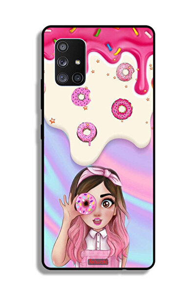 Tolwak غطاء حماية لهاتف Samsung Galaxy A71 5G يحمل دونات