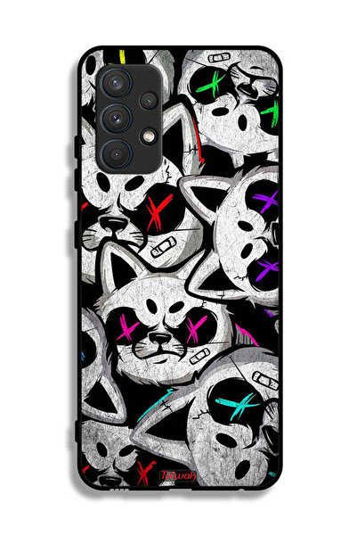 Tolwak غطاء حماية لهاتف سامسونج جالاكسي A32 4G بنقشة قطط مارشميلو