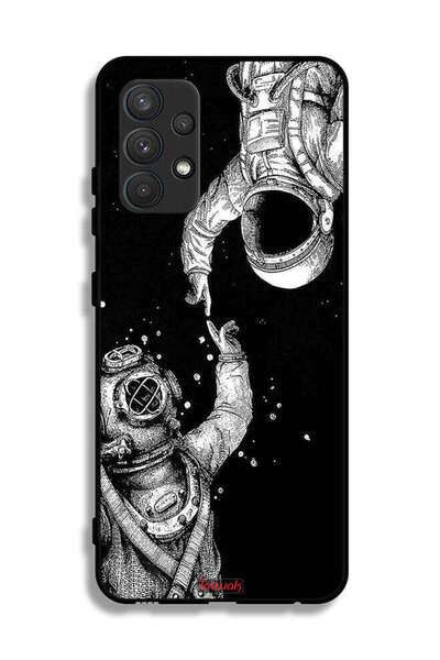 Tolwak غطاء حماية لهاتف سامسونج جالاكسي A32 4G - رواد فضاء