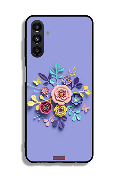 Tolwak Samsung Galaxy A13 5G Protective Case Cover Flowers Art