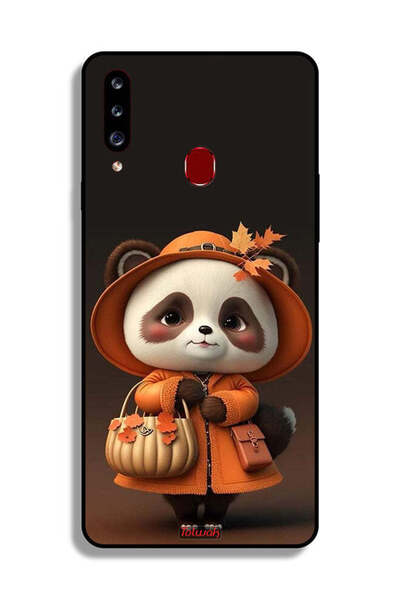 Tolwak غطاء حماية لهاتف Samsung Galaxy A20s بتصميم سيدة الباندا اللطيفة