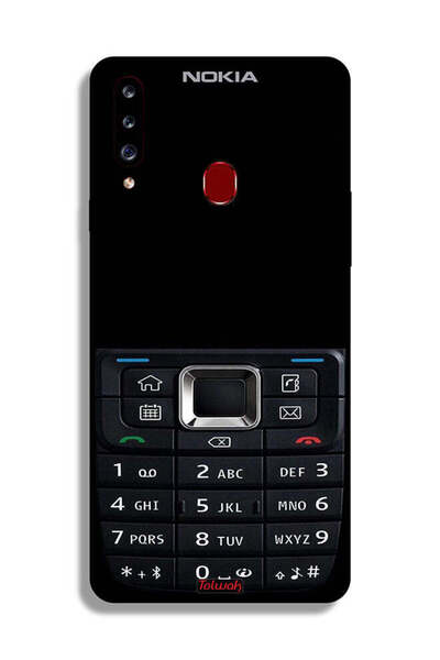 Tolwak غطاء واقي لغطاء حماية هاتف سامسونج جالاكسي A20s بنمط الهاتف القديم