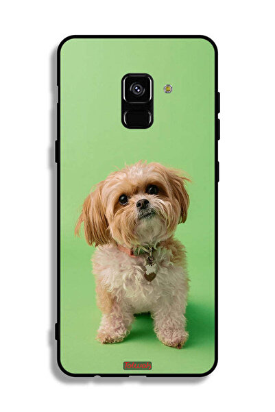 Tolwak غطاء حماية لهاتف سامسونج جالاكسي A8 بلس (2018) بتصميم جرو لطيف