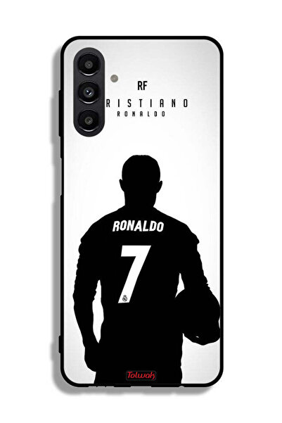 Tolwak غطاء حماية لهاتف سامسونج جالاكسي A04s بقناع كريستيانو رونالدو