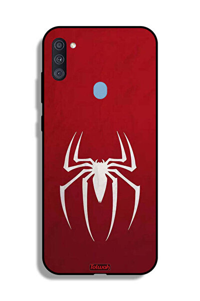 Tolwak Samsung Galaxy A11 Protective Case Cover Spider Icon