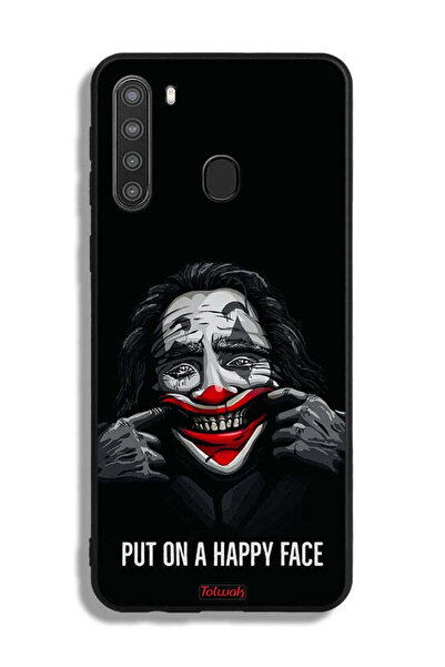 Tolwak غطاء حماية لهاتف سامسونج جالكسي A21 بوجه سعيد