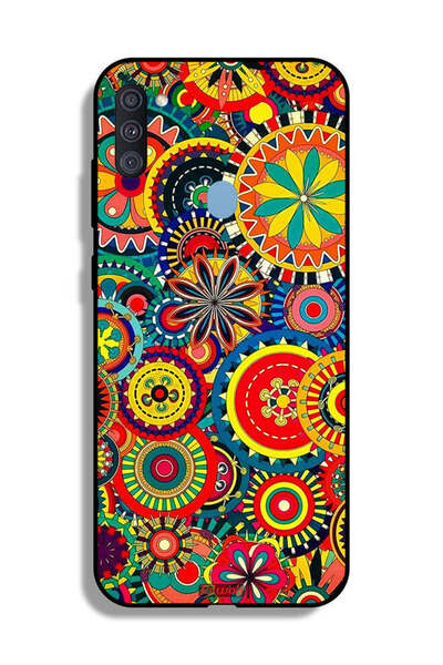 Tolwak غطاء حماية لهاتف سامسونج جالكسي A11 بنمط ماندالا ملون