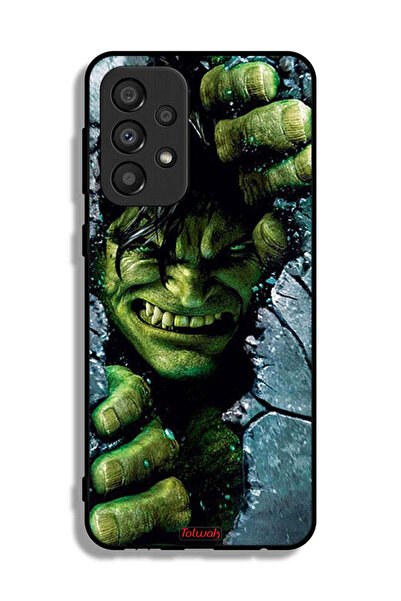 Tolwak غطاء حماية لهاتف سامسونج جالاكسي A33 5G بتصميم هالك المذهل