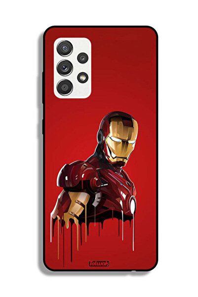 Tolwak غطاء حماية لهاتف سامسونج جالاكسي M32 5G برسومات الرجل الحديدي