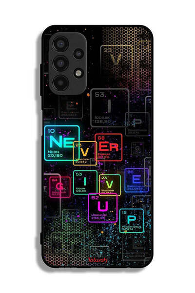 Tolwak Samsung Galaxy A13 4G Protective Case Cover Never Give Up Art
