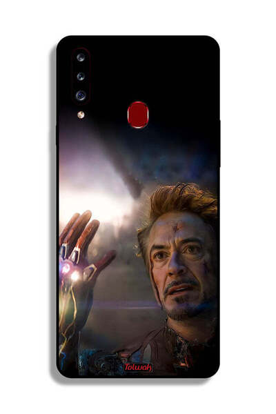 Tolwak غطاء حماية لهاتف Samsung Galaxy A20s - أنا الرجل الحديدي