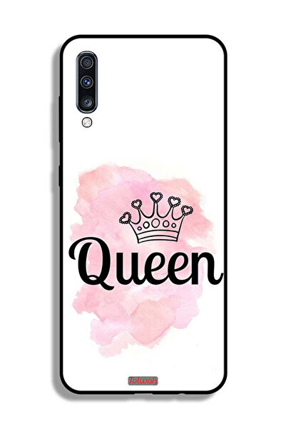 Tolwak غطاء حماية لهاتف Samsung Galaxy A70 بتصميم Queen Art