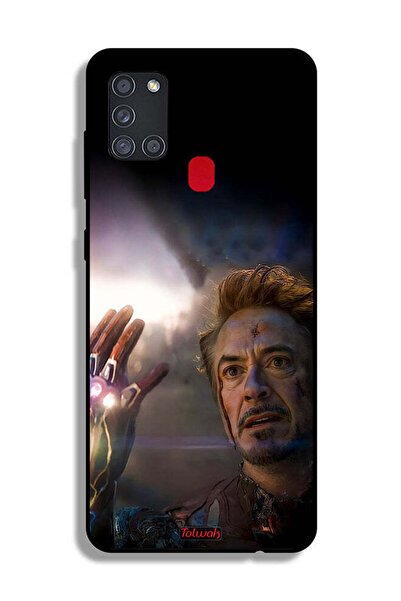 Tolwak غطاء حماية لهاتف سامسونج جالكسي A21s أنا الرجل الحديدي