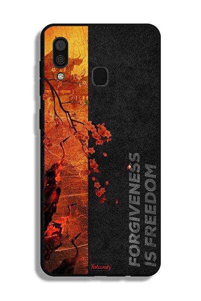 Tolwak Samsung Galaxy A30 Protective Case Cover Forgiveness Is Freedom