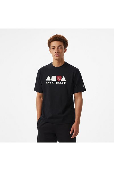 Anta Skate Culture Ss Ekek Black T-Shirt
