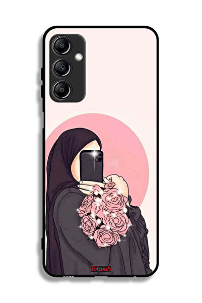 Tolwak غطاء حماية لهاتف Samsung Galaxy A14 5G، فن التقاط صور سيلفي مع حمل الزهور