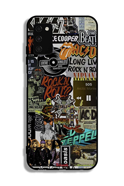Tolwak غطاء حماية لهاتف سامسونج جالكسي A02s، تحيا موسيقى الروك أند رول