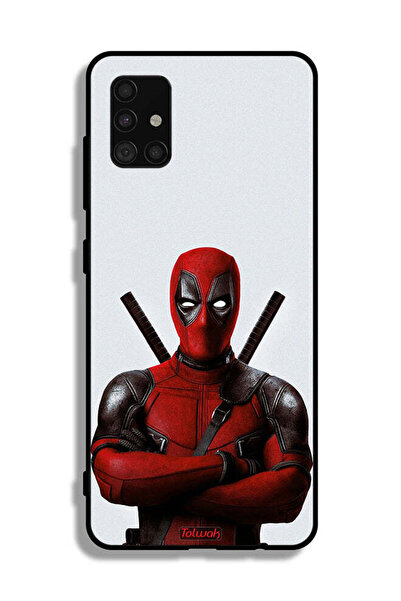 Tolwak غطاء حماية لهاتف سامسونج جالاكسي A51 4G بتصميم ديدبول