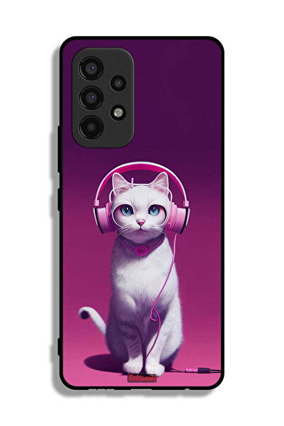 Tolwak غطاء حماية لهاتف سامسونج جالاكسي A53 5G بتصميم قطة لطيفة