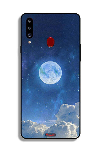 Tolwak Samsung Galaxy A20s Protective Case Cover Moon Clouds